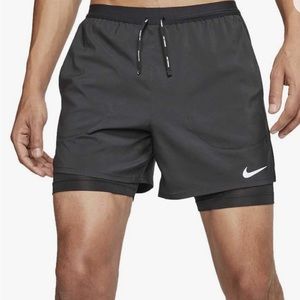 Men’s Boys Nike 5” 2-1 running short flex stride